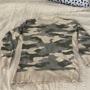Aerie camo long sleeve over sized